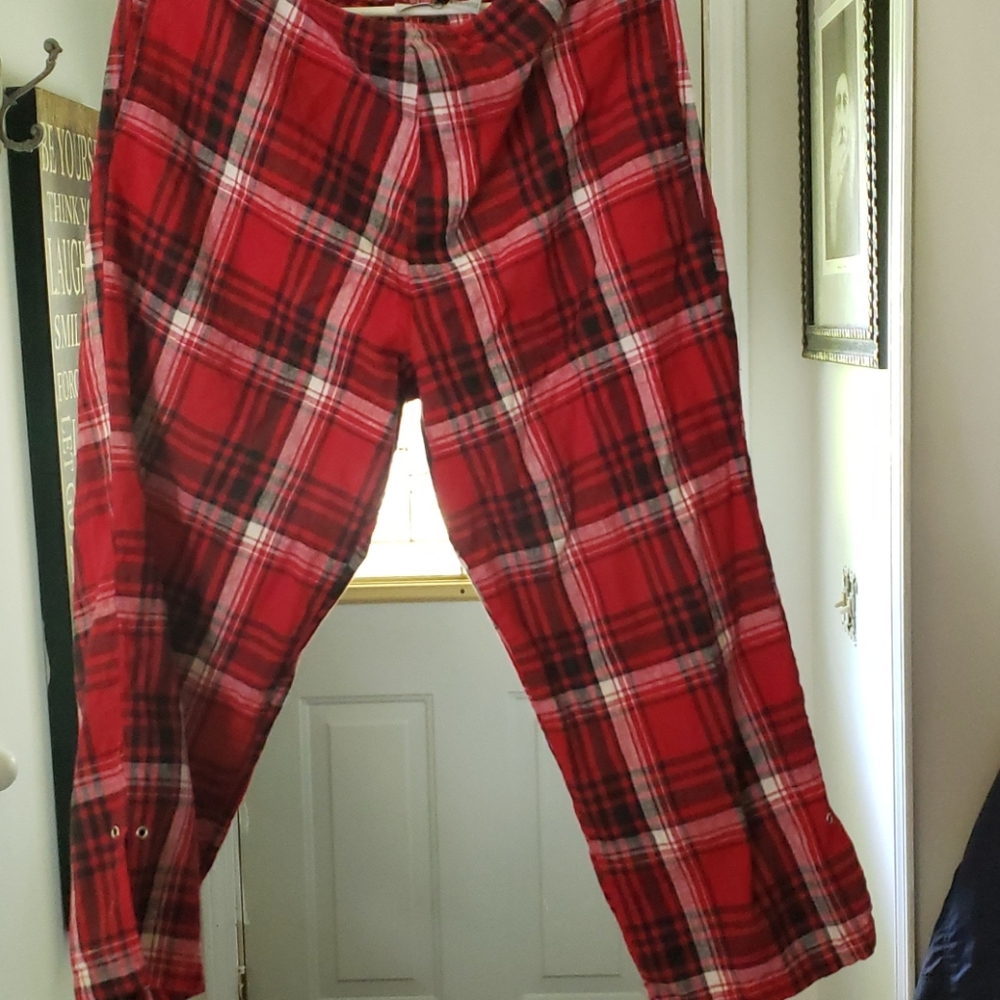 Plaid marla kim pants